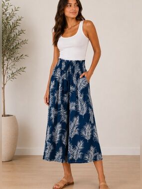 Angels by the Sea Hawaii "Kimo" wide-leg pants